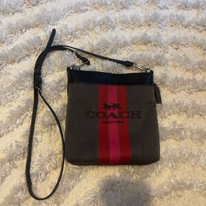 Coach crossbody multicolor